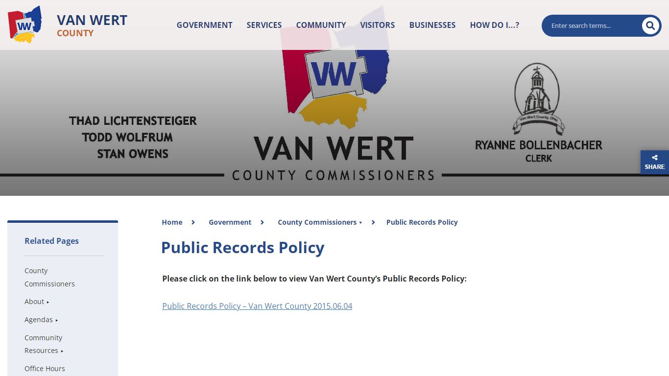 Van Wert County, OH